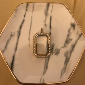 Origami Owl Emerald Locket (hinged style)